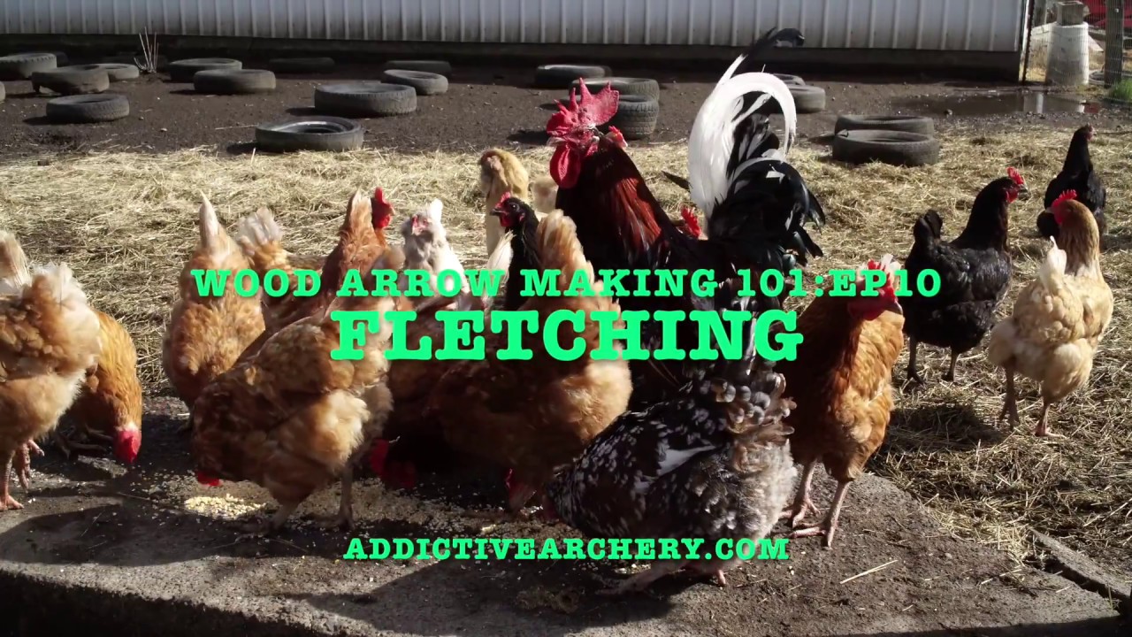 Wood Arrow Making 101:EP10 Fletching