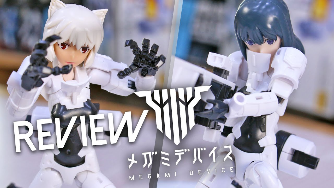 Megami Device WISM Soldier Snipe/Grapple - UNBOXING and Review