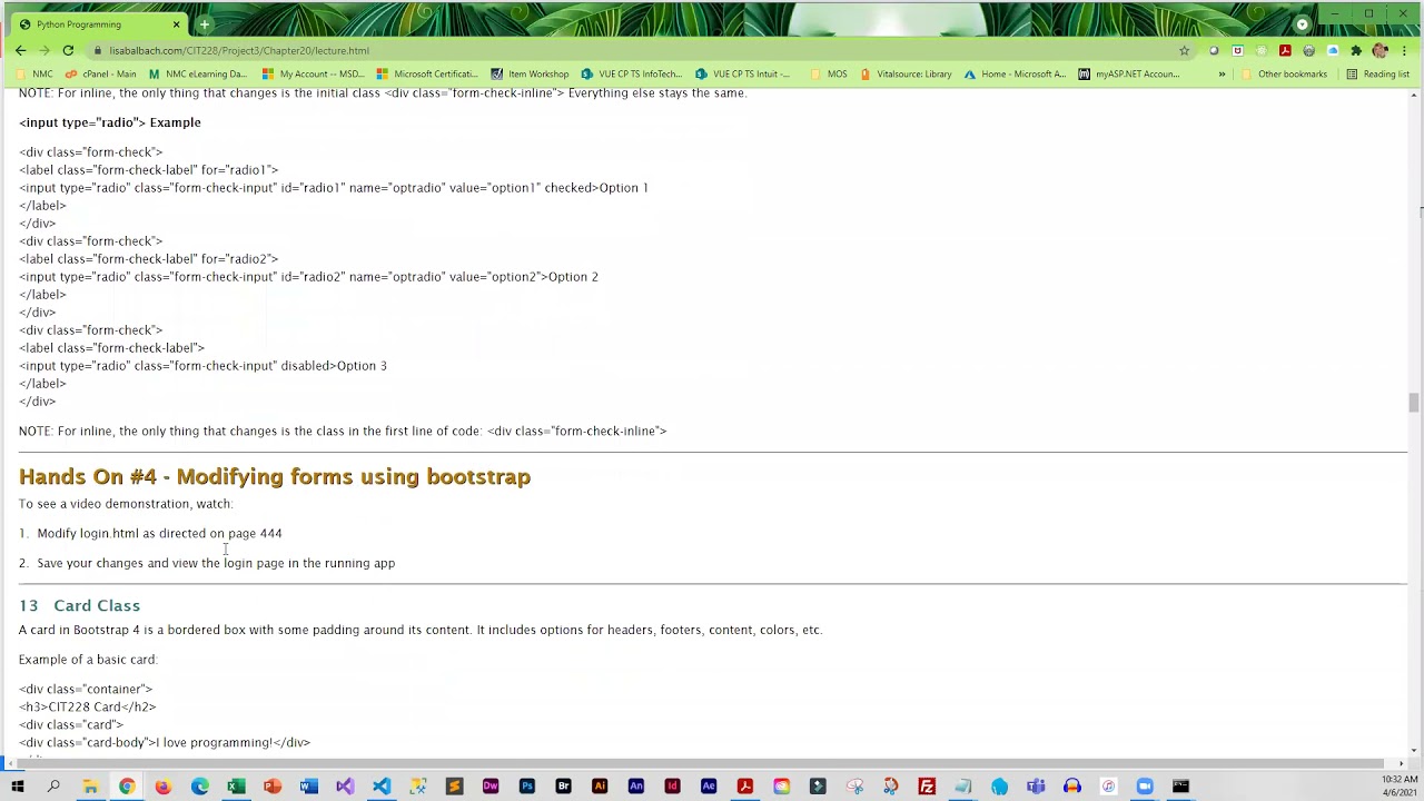 Hands On 4 modifying forms with django bootstrap