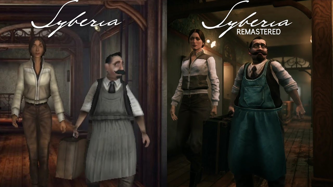 Syberia Remastered против Syberia Original — сравнение игрового процесса