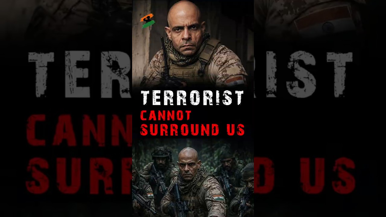 ⚔️💀Terrorist can't Surround us - Col. Shivender 🫡  #indianarmy #army #parasf #commando #motivation