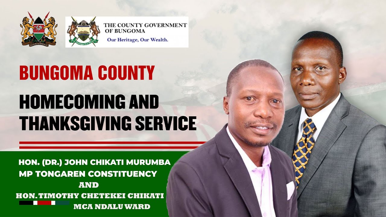 HOMECOMING AND THANKSGIVING SERVICE - TONGAREN CONSTITUENCY