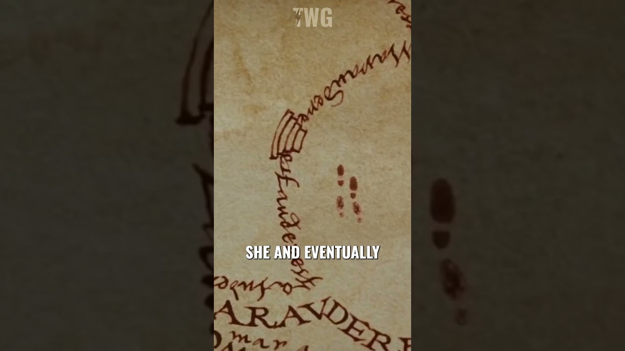 Two places at once on the Marauder's Map #harrypotter