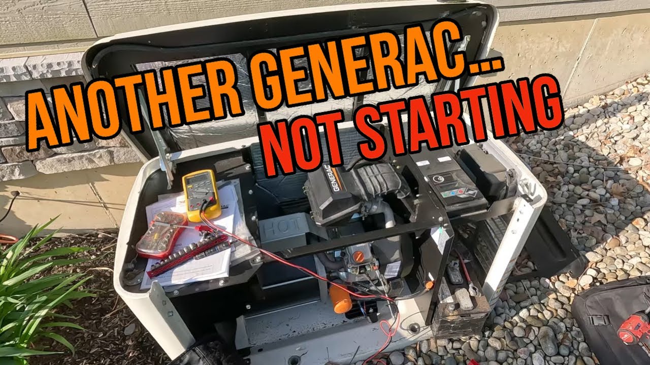 Generac Home Generator Wont Start Over Crank 1502 Code