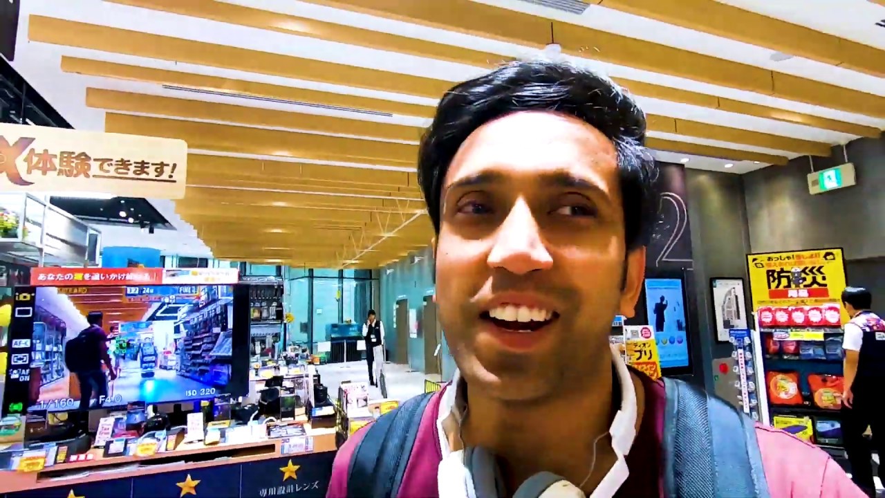#1 Japan electronics shopping mall part-1 II INDIAN IN JAPAN II ROM ROM JI