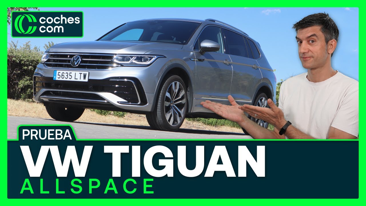 VOLKSWAGEN TIGUAN ALLSPACE ➡ El 7 PLAZAS más versátil 💎 Prueba | Opinión | coches.com