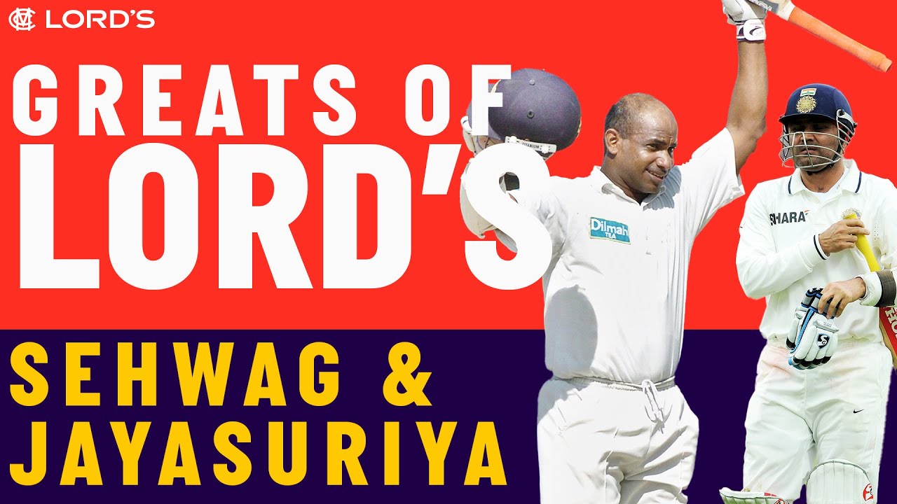 Classically Brilliant | Virender Sehwag vs Sanath Jayasuriya | Who's The Greatest? | Lord's