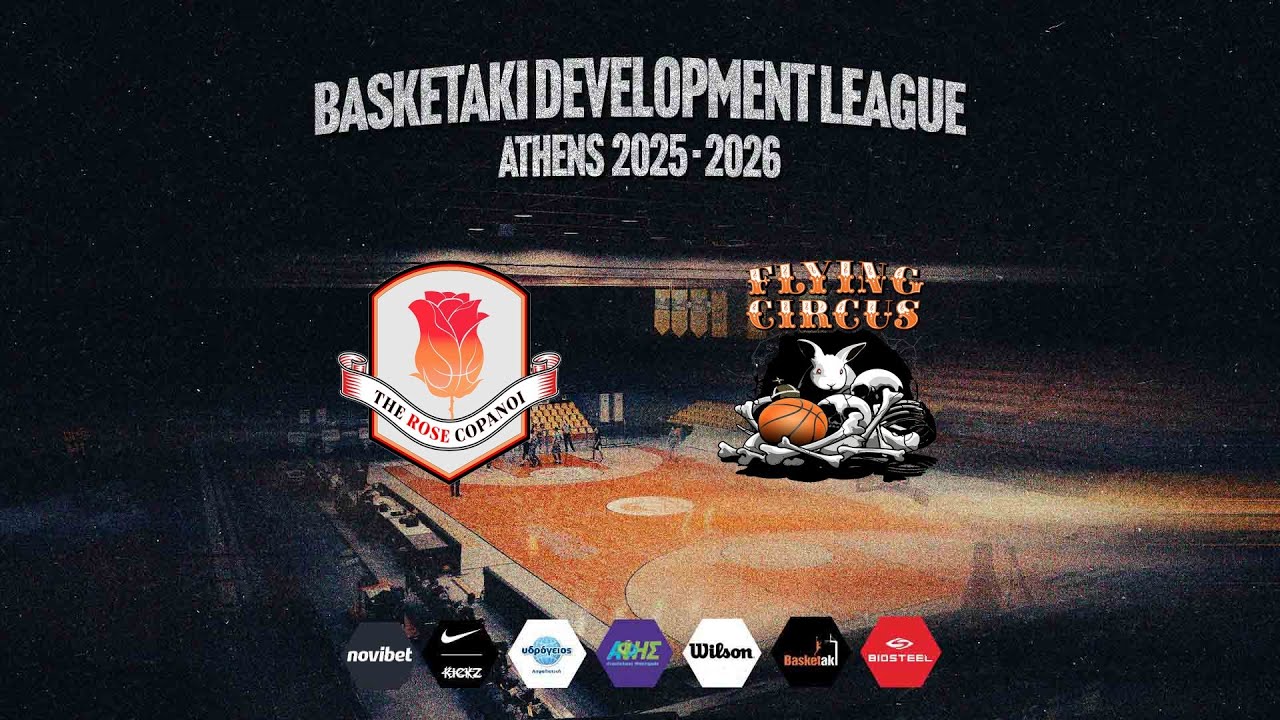 Basketaki The League - The Rose Copanoi Vs Flying Circus (07/03/2026)