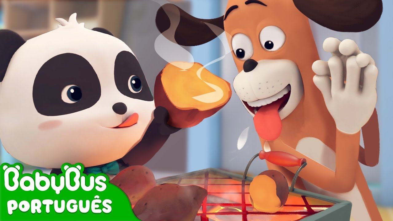 A Batata Doce Assada do Kiki 🍠 | Kiki e Seus Amigos | Desenho Infantil | BabyBus Português