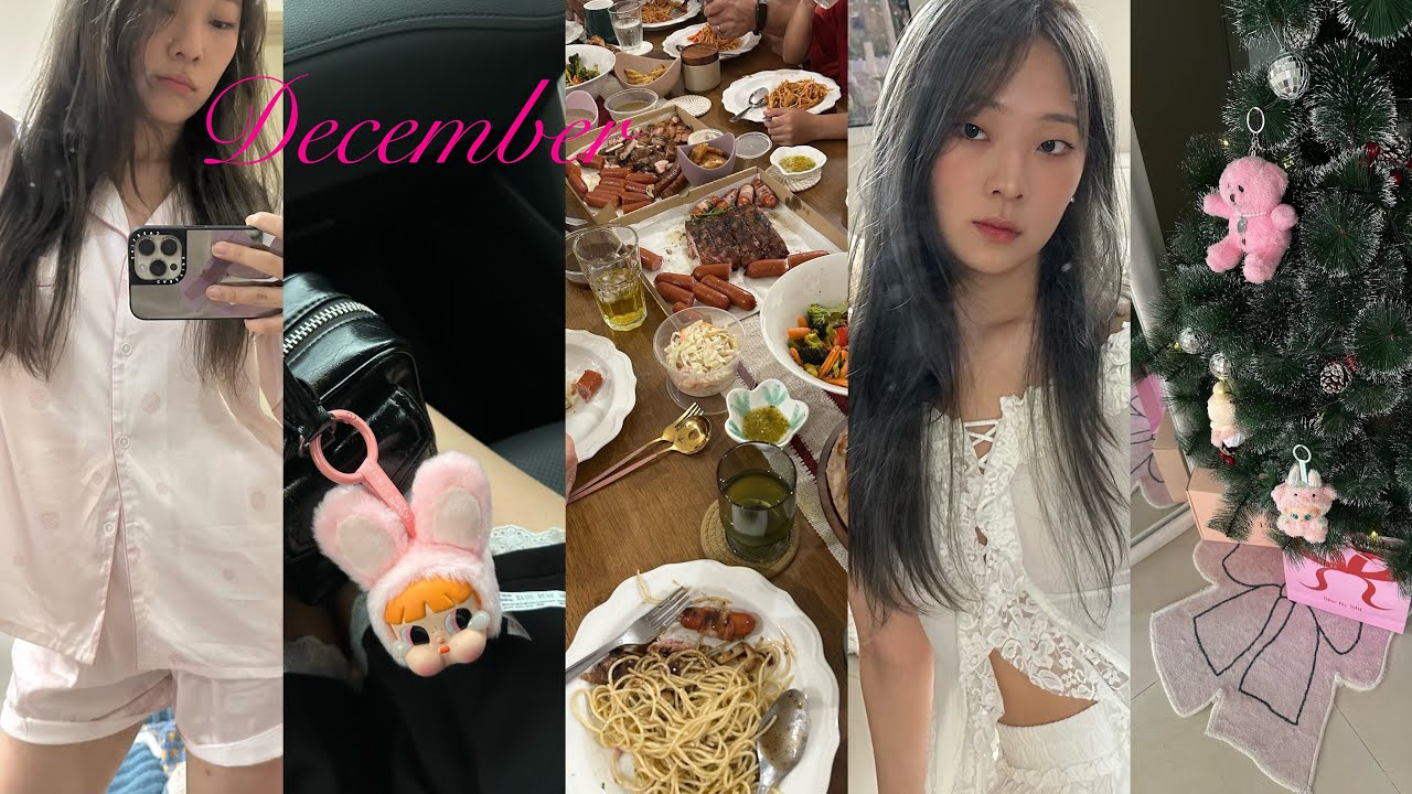 december diary 🎀 china shopping haul, new hair, christmas with love, heart to heart, 2025 ins & outs