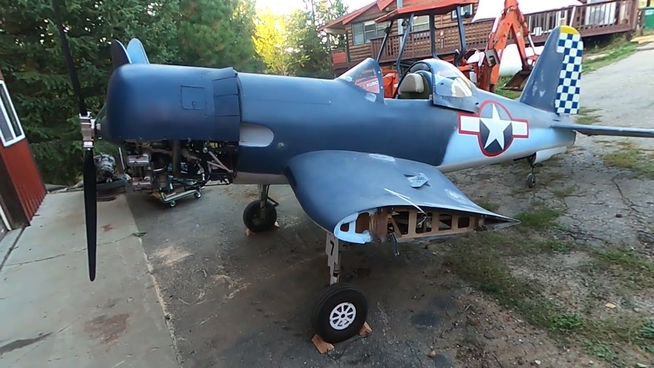 1/2 scale corsair intro part 1 of 3