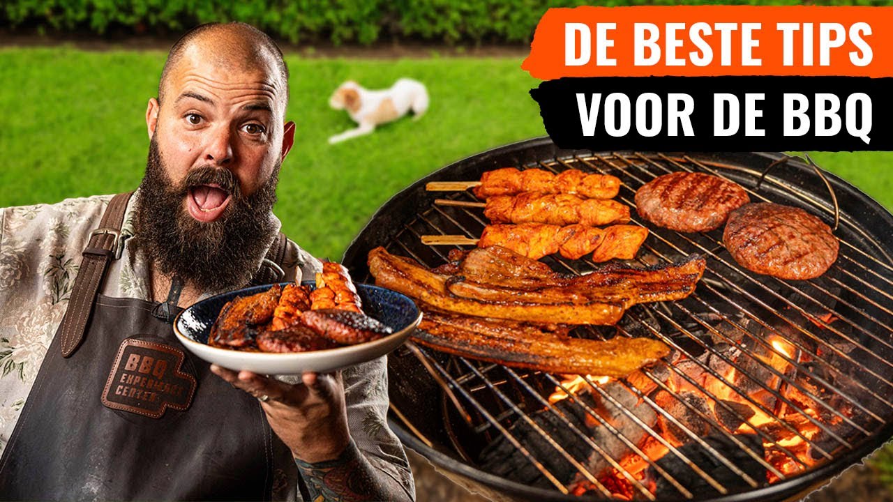 Geen BBQ stress! Zo bak je de perfecte Burger, Speklap en Saté!