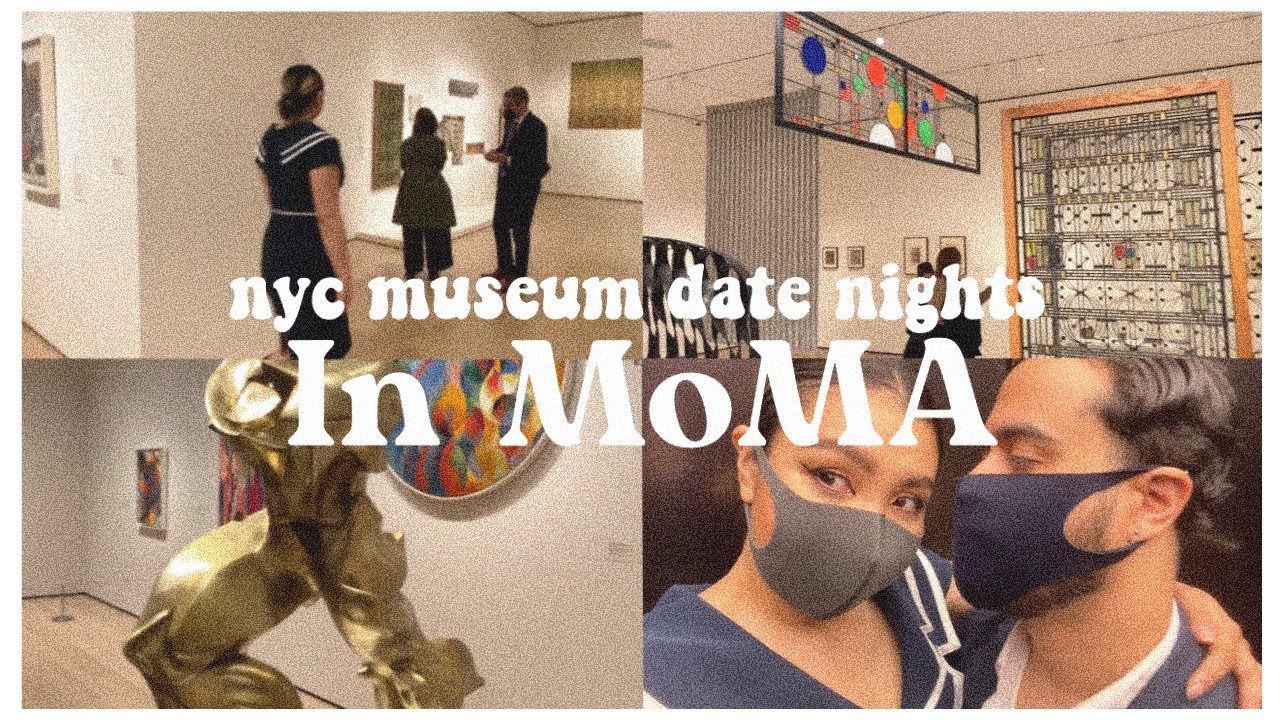 【MoMA美術館デートVLOG❤️】ニューヨークの美術館はすごい🖼🇺🇸🗽