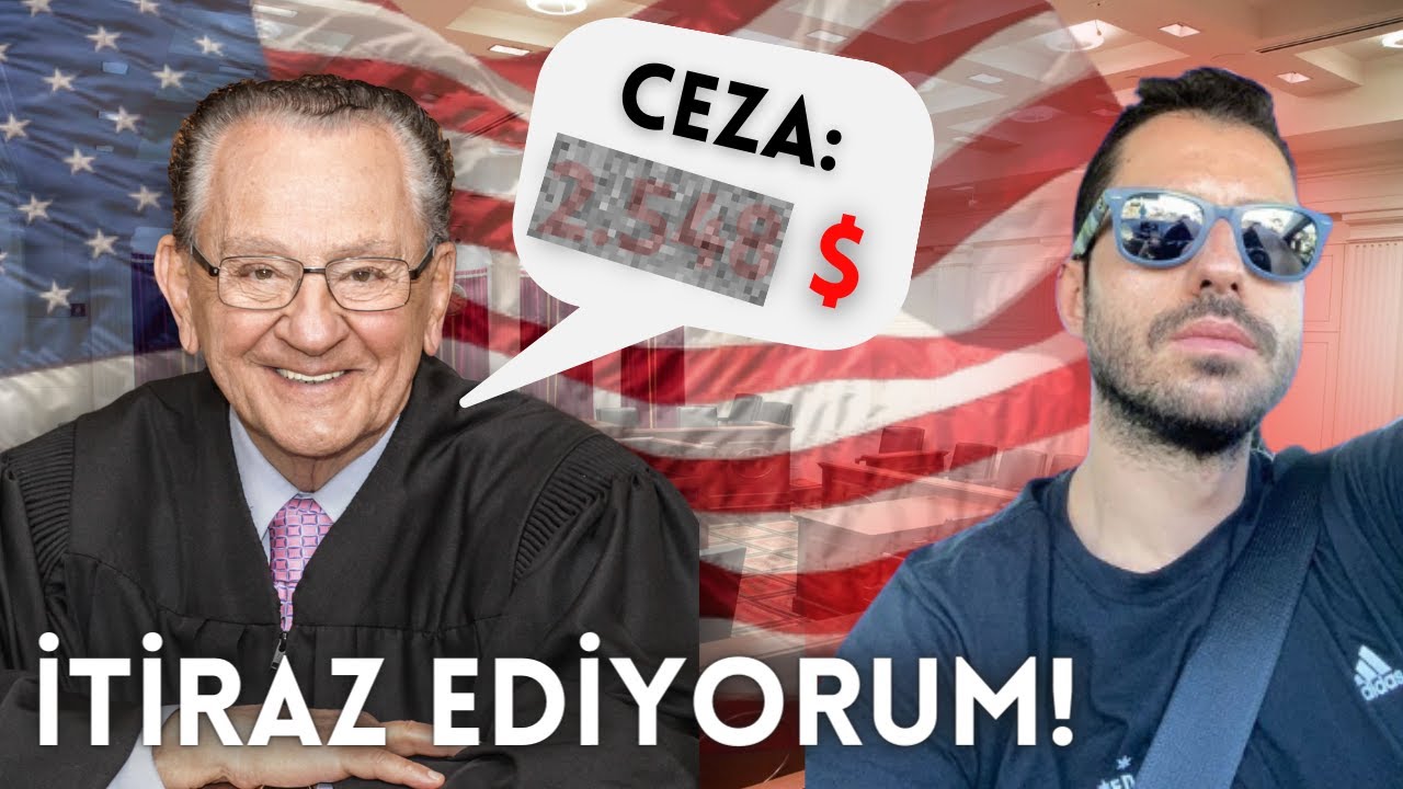 Amerika'da Mahkemeye Çıktım! | Kaç Dolar Ceza Ödedim