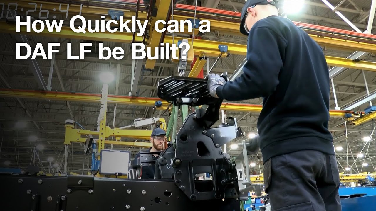How quickly can a DAF LF be built?