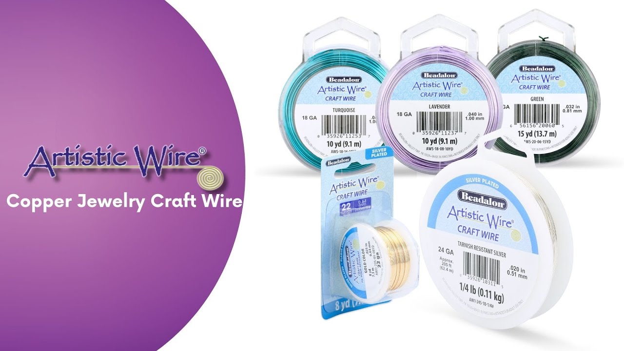 Artistic Wire&reg; | Colored Copper Wire for Jewelry Making & Crafts