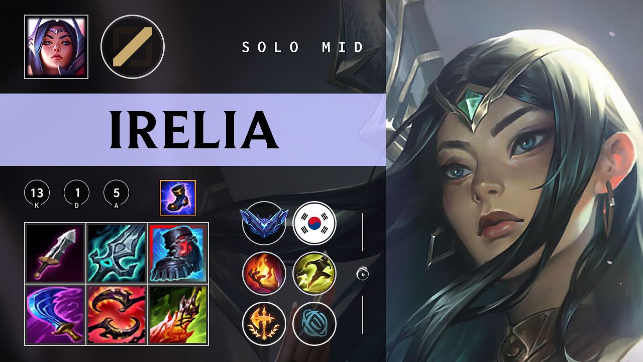 Irelia Mid vs Xerath - KR Diamond Patch 26.02