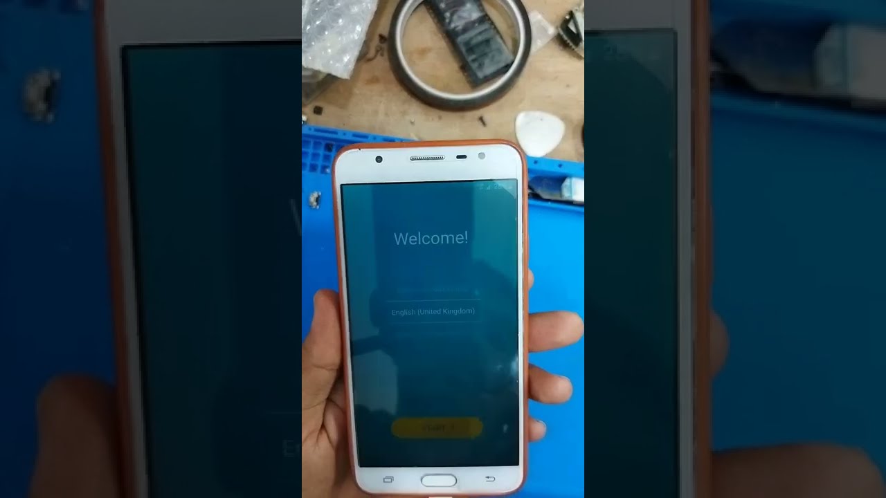 frp j7 prime تخطي مشكل البريد الالكتروني