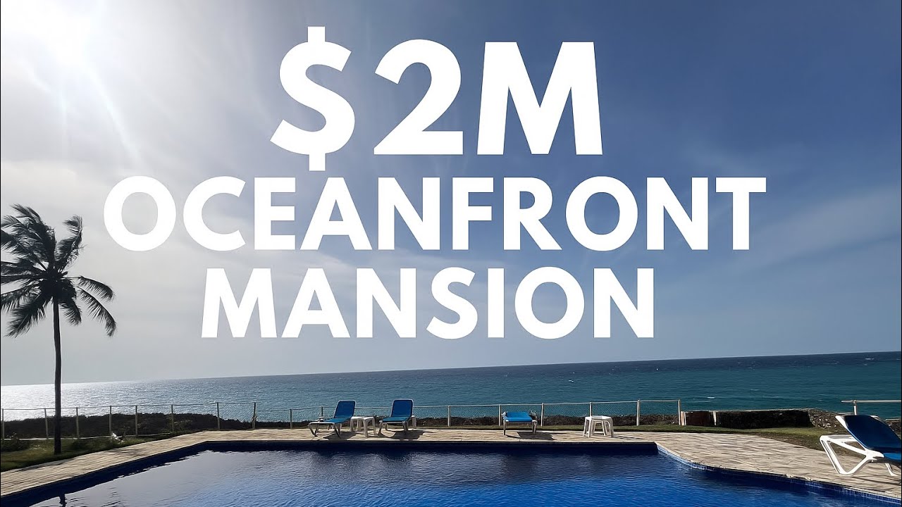 $2M Oceanfront Villa For Sale in Sosua | Dominican Republic