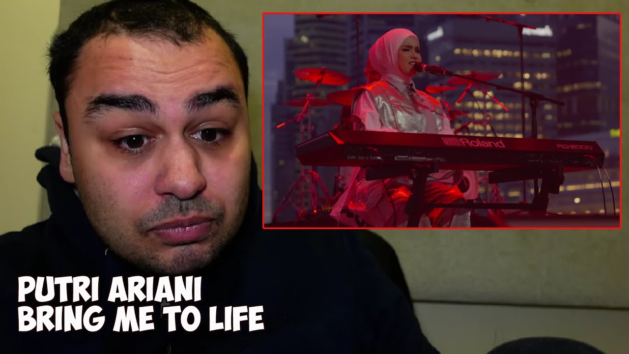 PUTRI ARIANI - EVANESCENCE- BRING ME TO LIFE COVER (F1 SINGAPORE LIVE PERFORM) REACTION