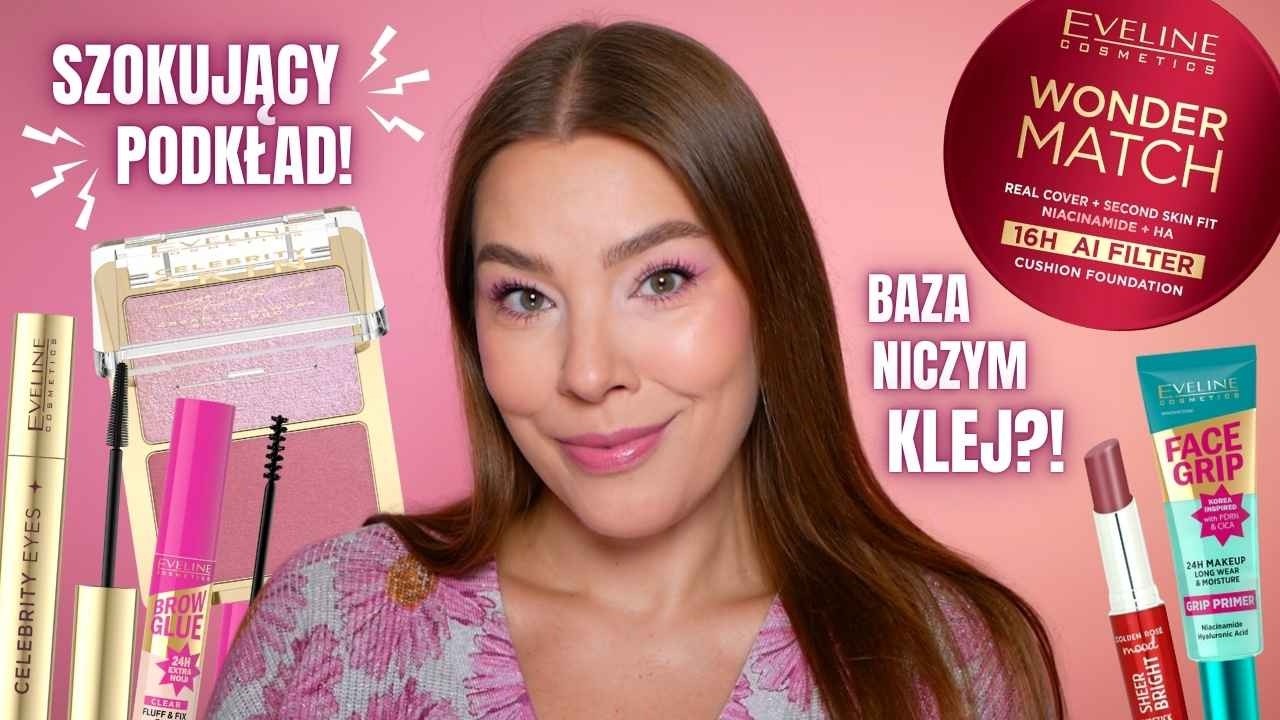 Nowości EVELINE vol.2! 💕 Podkład CUSION mnie rozwalił! Pozytywnie czy NEGATYWNIE? 🤔