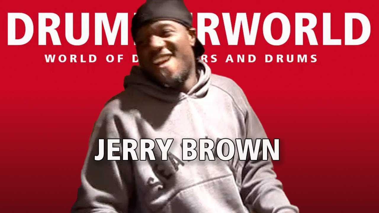 Jerry Brown DRUMS: INSPIRATION - #jerrybrown  #funkydrumming  #drummerworld