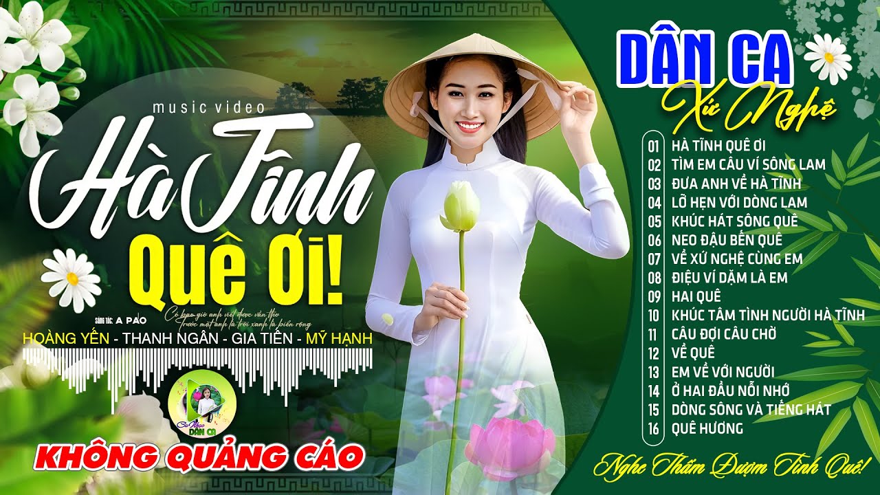 HÀ TĨNH QUÊ ƠI - Hoàng Yến | LK Dân Ca Xứ Nghệ Hay GÂY SỐT CỘNG ĐỒNG MẠNG - Nhạc Đồng Quê Remix