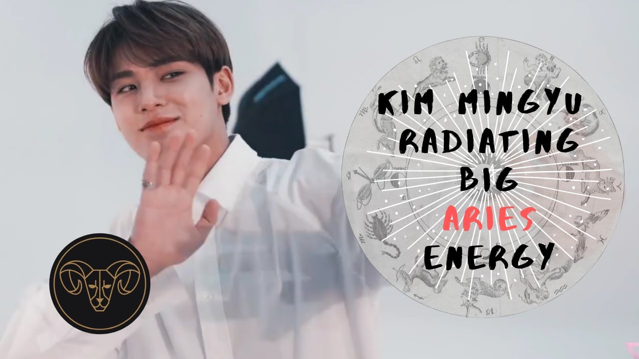 Kim Mingyu radiating Big Aries Energy