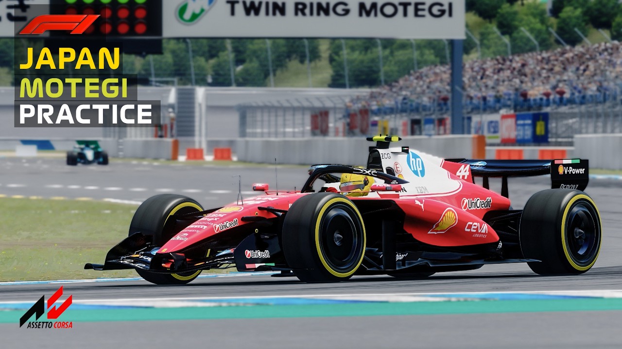 F1 2026 Japanese Grand Prix Mobility Resort Motegi Assetto Corsa Practice Session