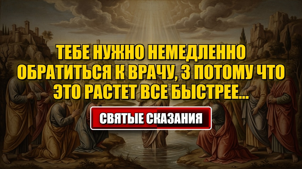 Сегодняшнее послание от Бога Тебе нужно немедленно обратиться к врачу, потому что это растет