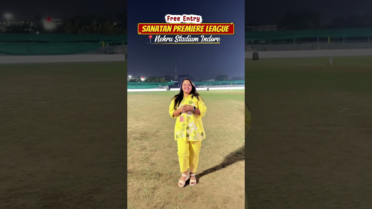 Sanatan Premiere League indore Free Entry #indore #cricketmatch #sanatanpremiereleague