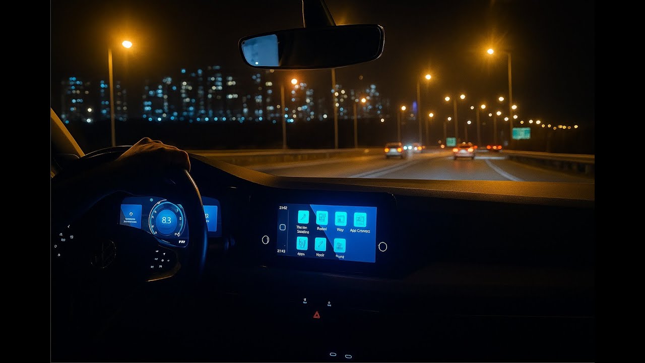 Night drive with The Weeknd
