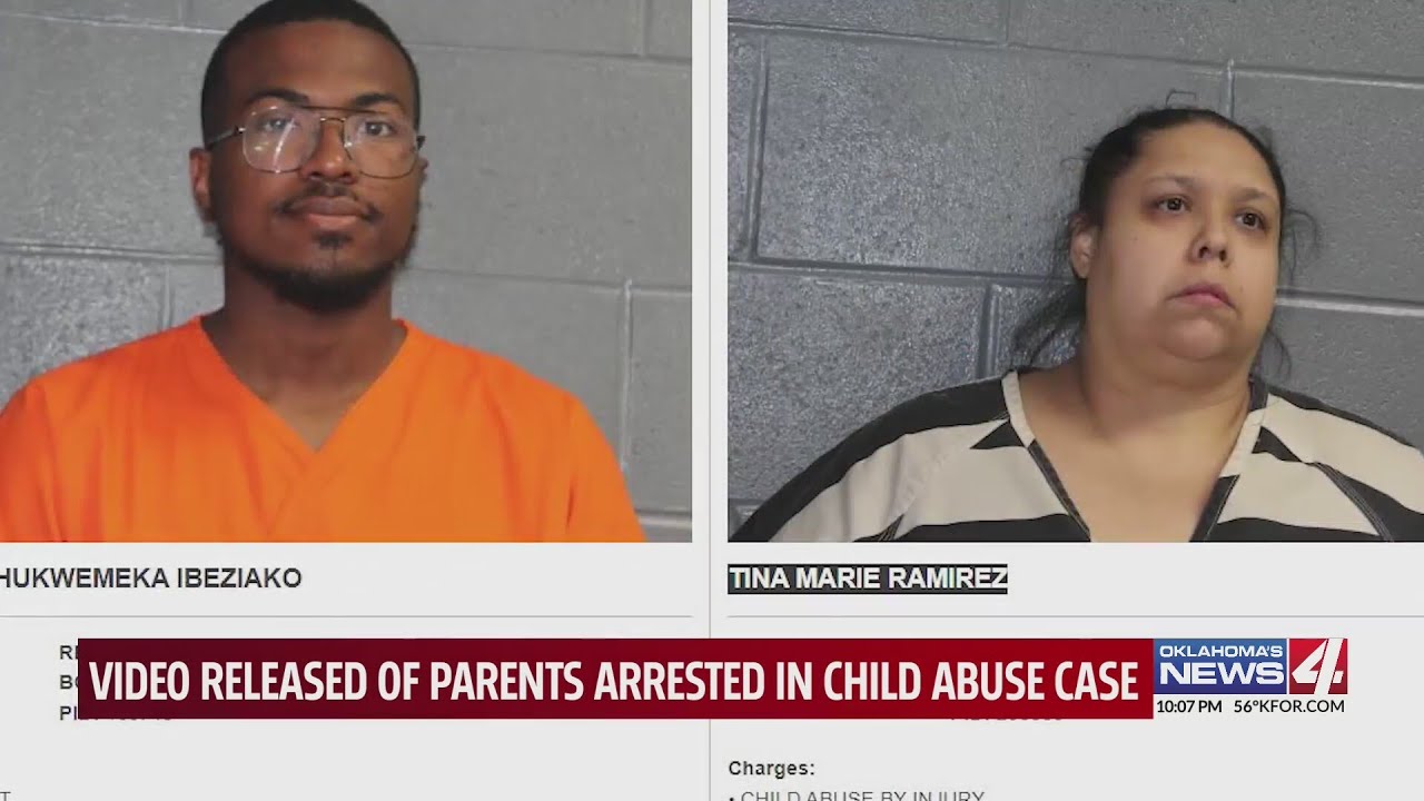 Video released of parents arrested in child abuse case