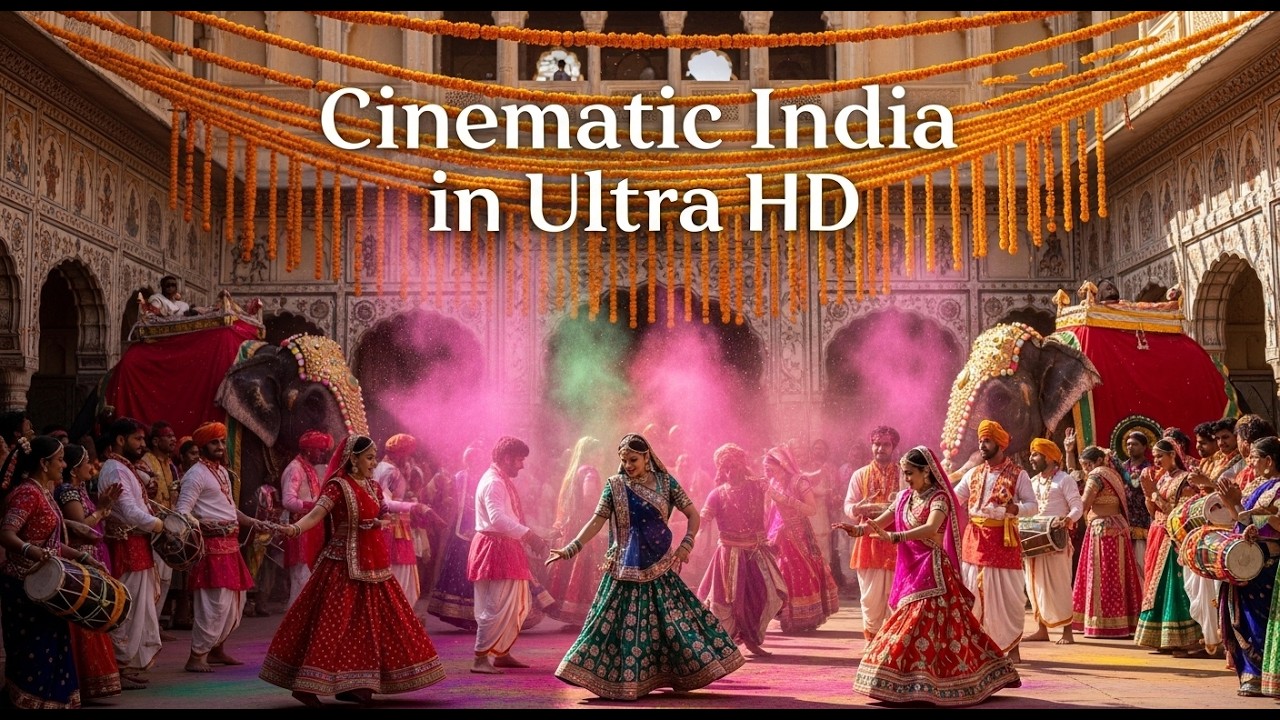 India in Ultra HD | Cinematic 16K HDR Documentary & Epic Landscapes