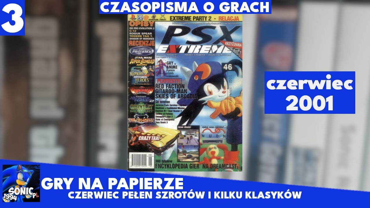 Gry na papierze #3 - PSX Extreme, nr 46, czerwiec 2001