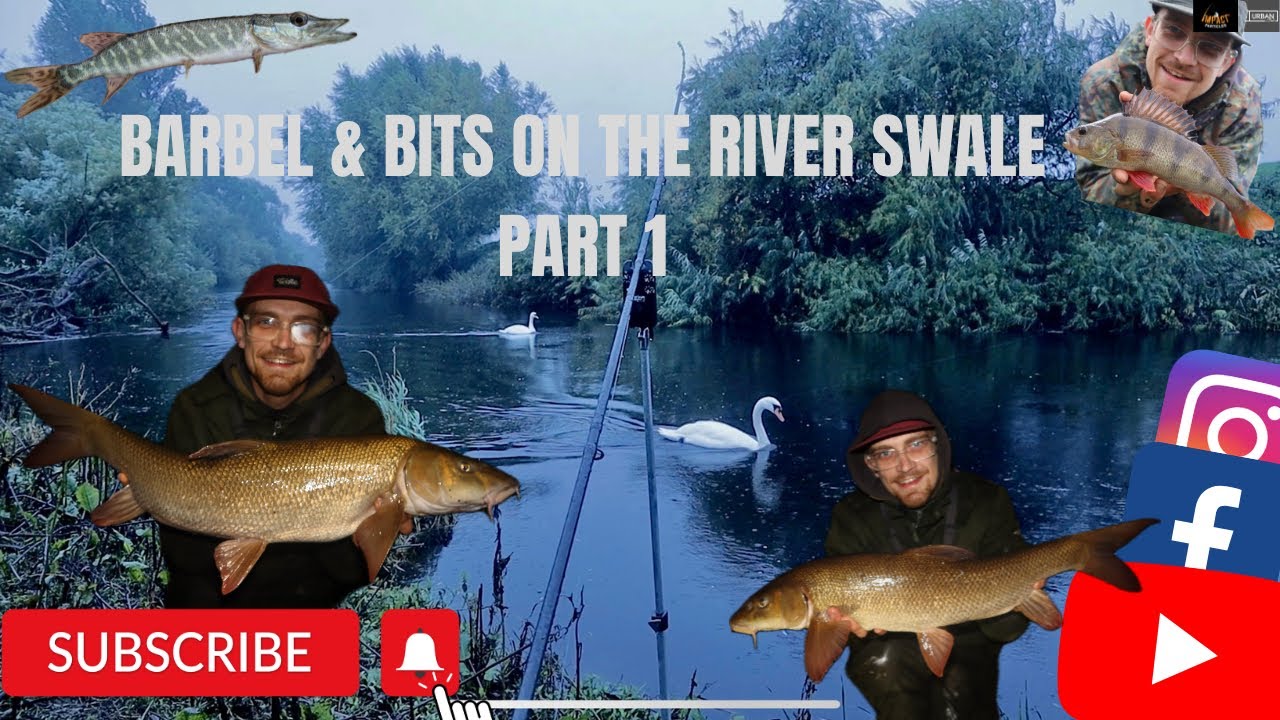 Fishing On The River Swale For Barbel & Bits-Part 1