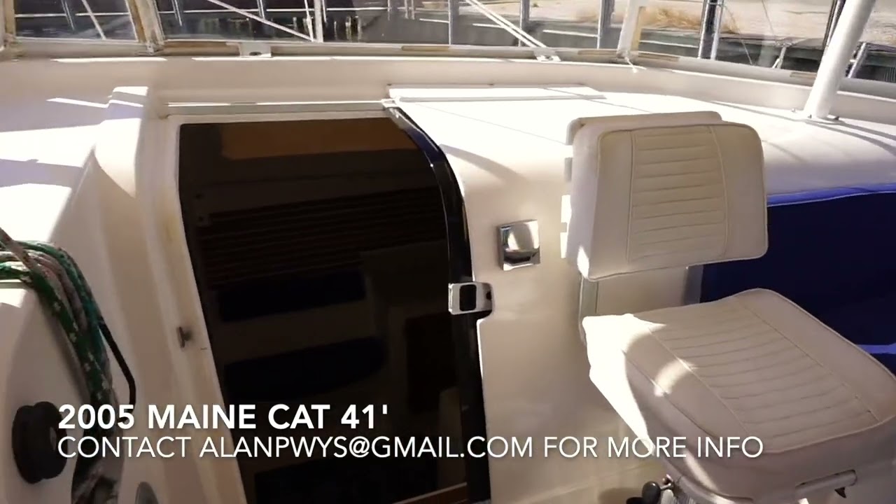 2005 Maine Cat 41 McElbeau Walkthrough