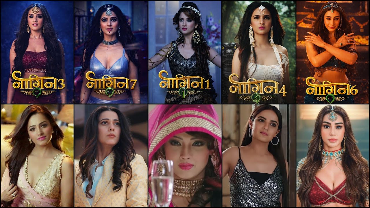 Beautiful and Stunning First Entry Looks of Second Lead Actresses of All  Naagin Seasons | Naagin 7