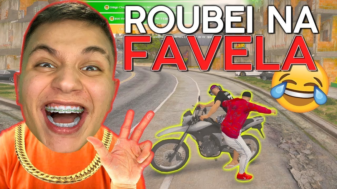CHUTEI OS B@NDIDOS E ROUBEl na FAVELA 😂 (Paulinho o LOKO)