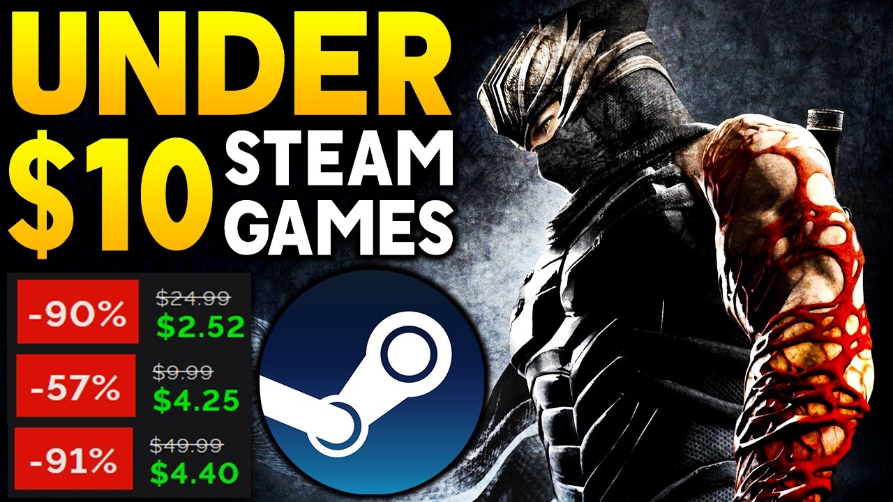 AWESOME Steam Game DEALS UNDER $10 + More Steam PC Game DEALS!
