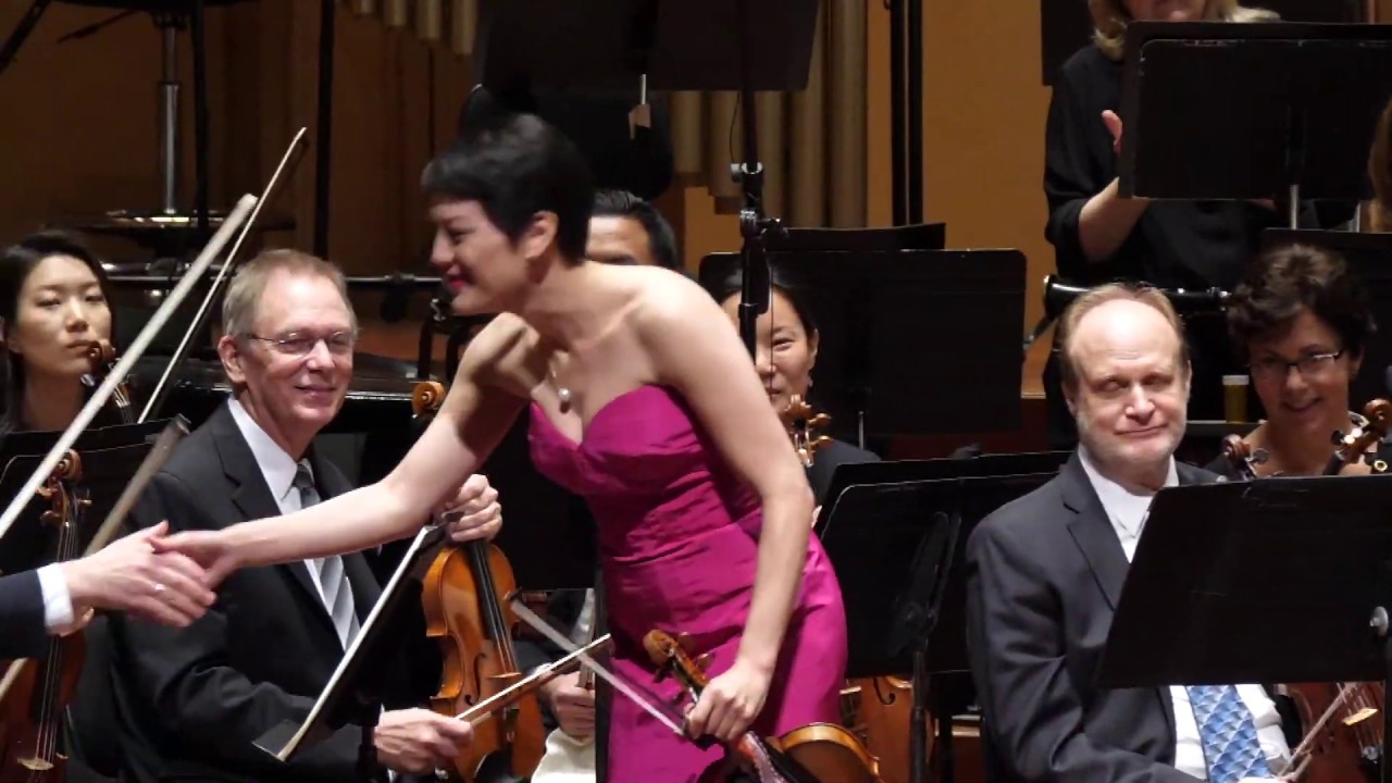 World Premiere: Adam Schoenberg 'Orchard in Fog'  for Anne Akiko Meyers, San Diego Sym, Patel