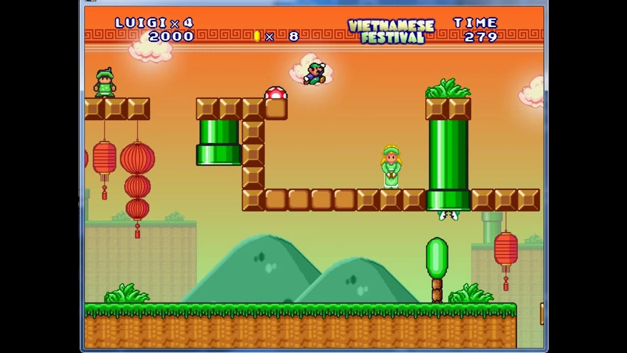 Mario Forever : Lunar New Year 2021 v1.0 - World 1: Vietnamese Festival