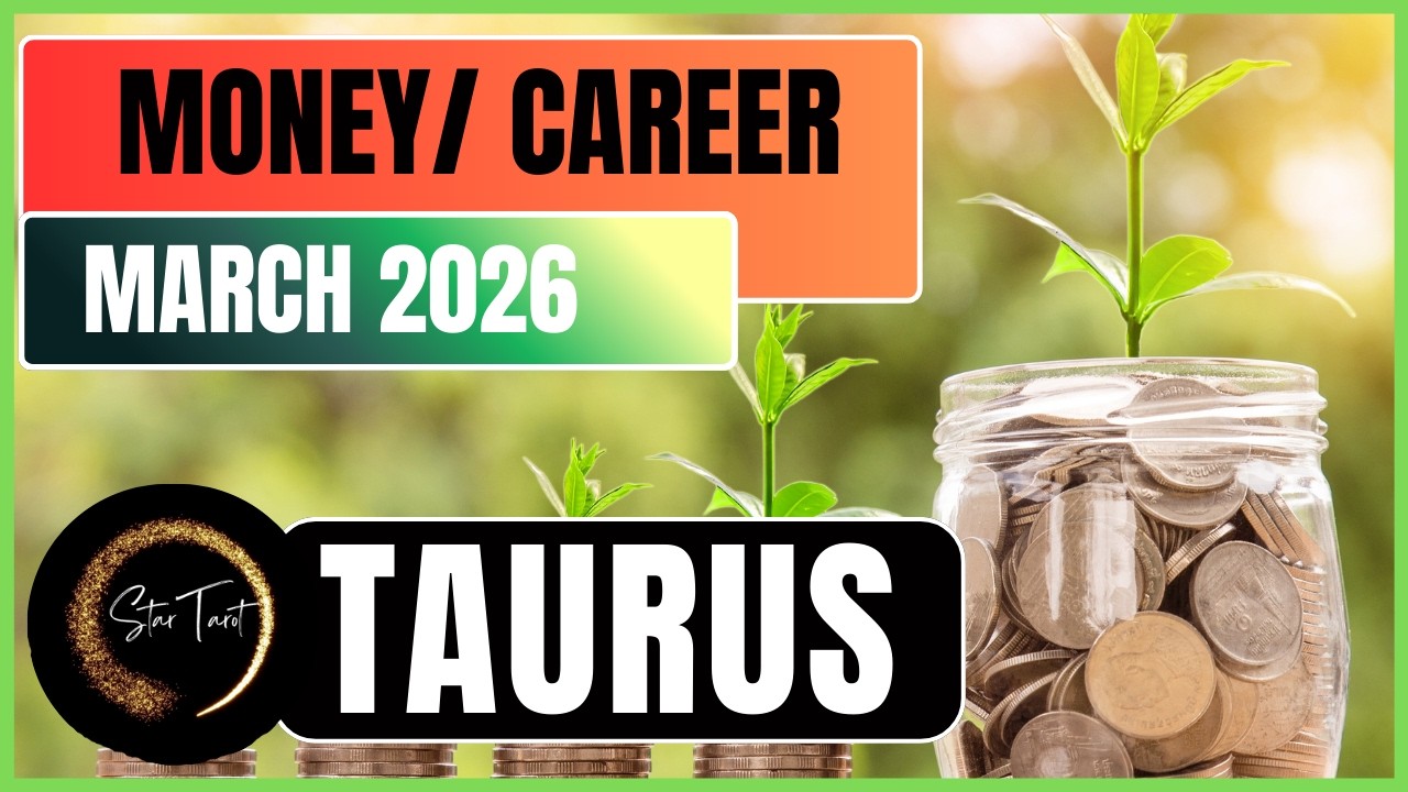 INVEST YOUR MONEY WISELY! TAURUS MARCH 2026 💰 MONEY/ CAREER