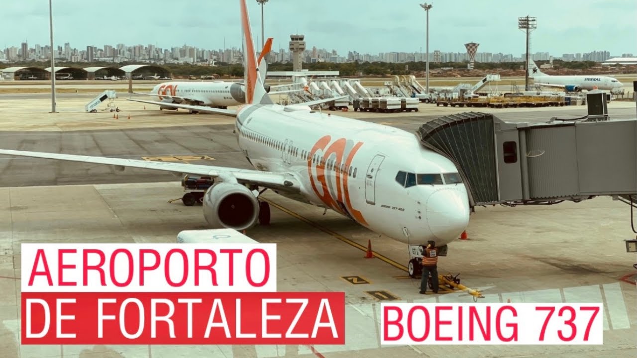 AEROPORTO DE FORTALEZA-CE VOANDO PARA SÃO PAULO-GRU  COM O BOEING 737 DA GOL - TRIP REPORT
