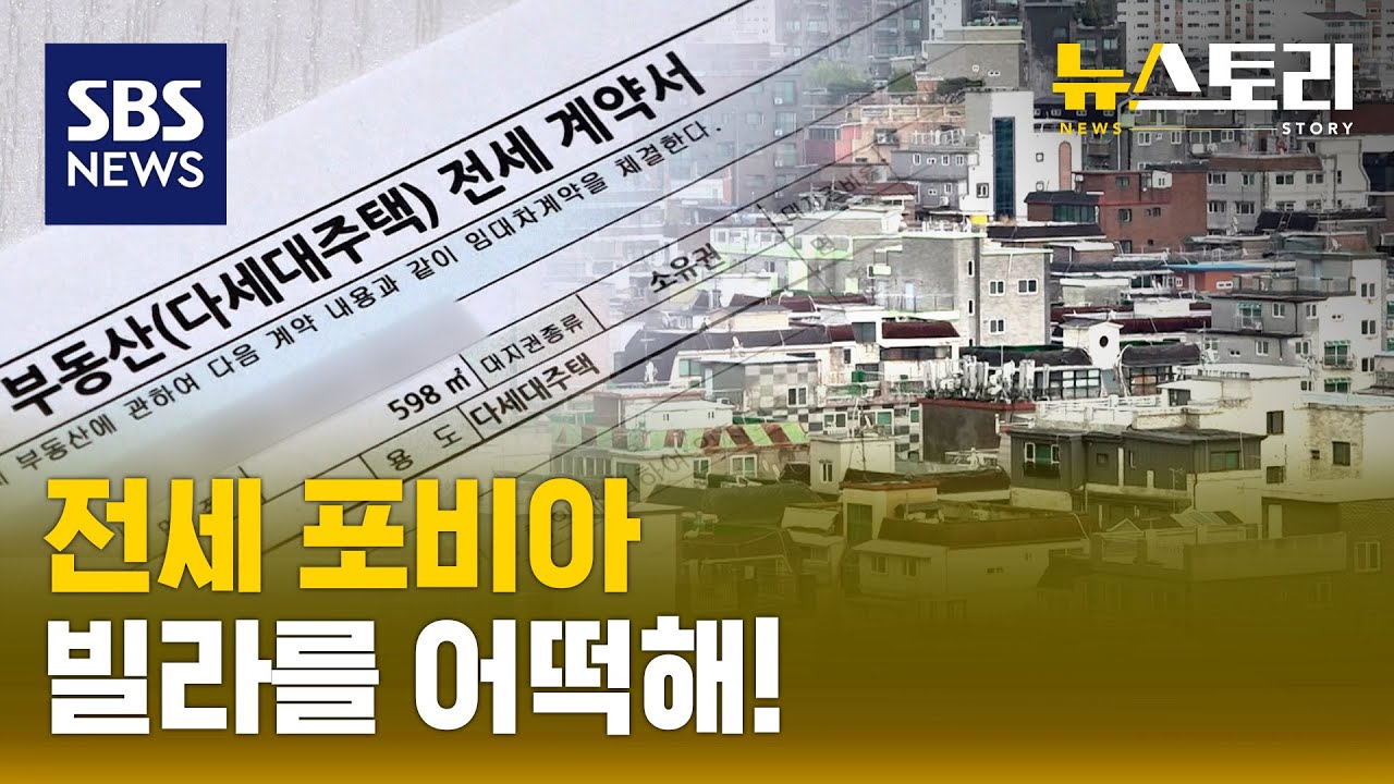 전세사기 그후,,빌라는 안전한가? (뉴스토리) / SBS