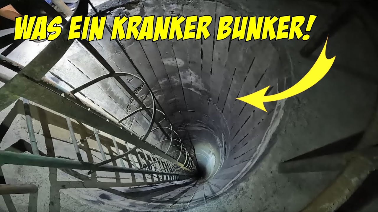 GEISTESKRANKES BUNKERSYSTEM im MILITÄRGELÄNDE!