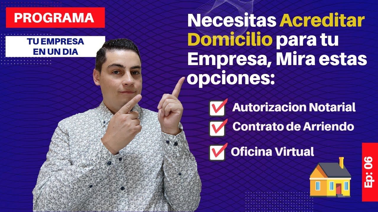 Como Acreditar Domicilio en SII para Formalizar tu Negocio ✅[EP 06] | PROGRAMA Paso A Paso