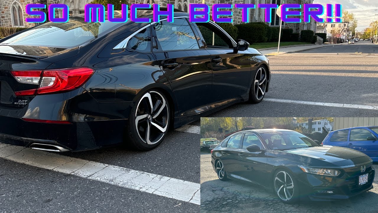 Lowering a 10th Gen Accord!!