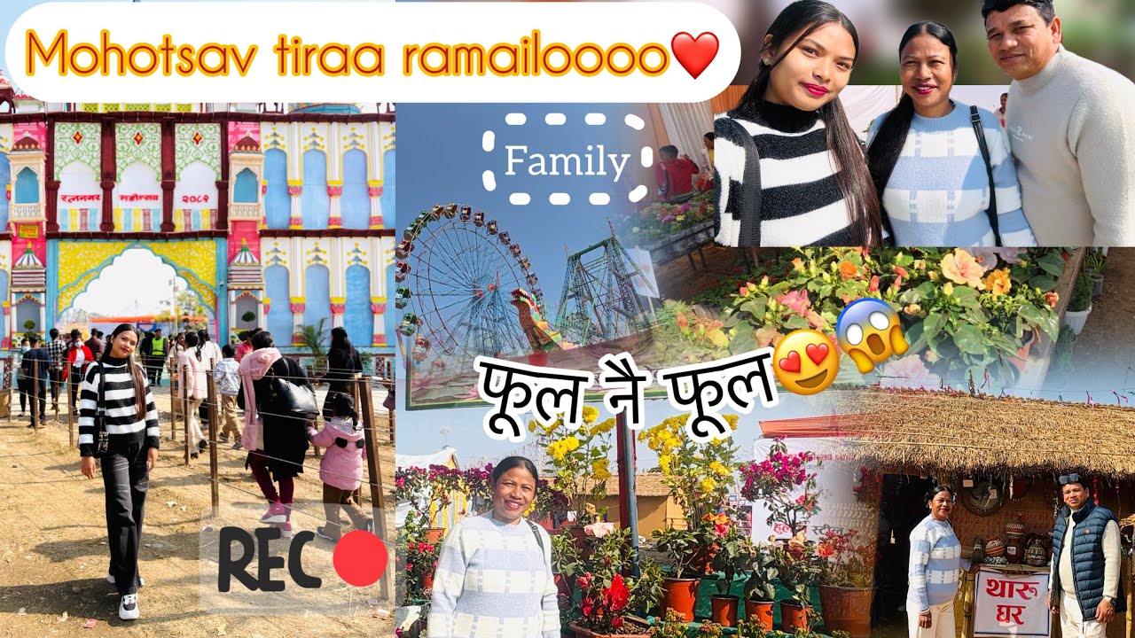 RatnaNagar Mohotsav ghumiyoo💙| with family | shopping 🛍️ | MoNiCaa🌙ep.34🌸|