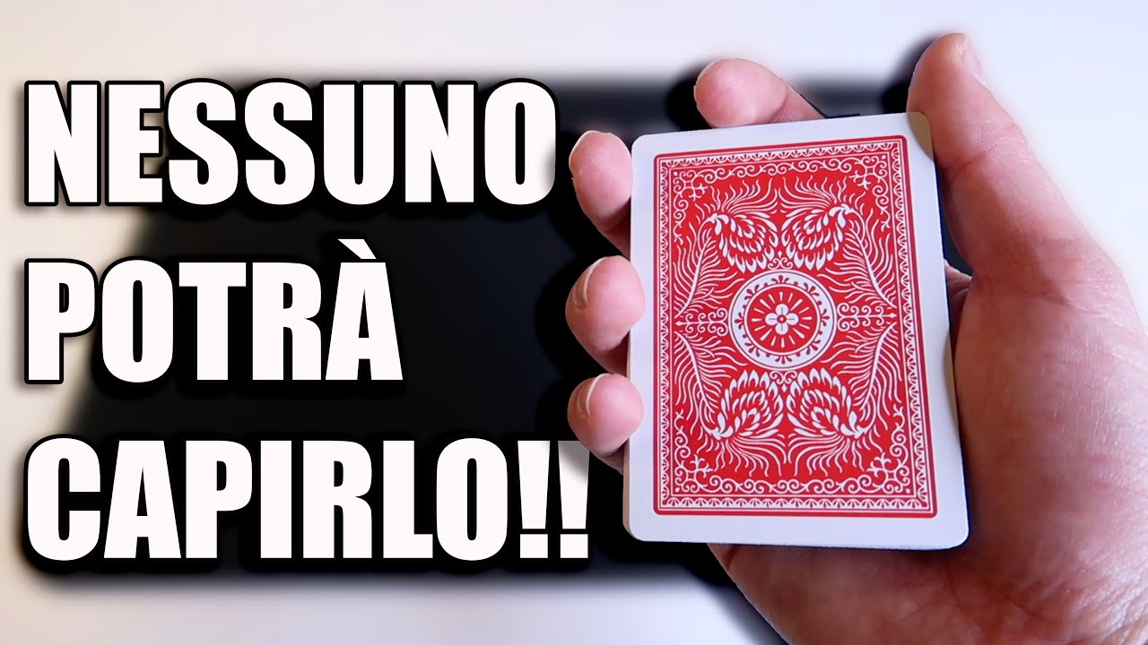 VI INSEGNO LA MAGIA PIÙ INSPIEGABILE AL MONDO!! Tutorial magia con le carte